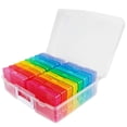 thumbnail image 2 of Caja de almacenamiento de fotos Novelinks con capacidad para 1600 fotos de 4 x 6 con 16 estuches, 2 of 6