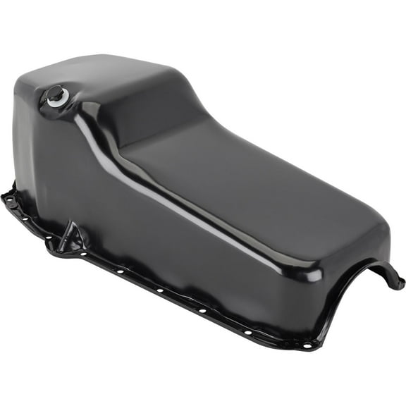 1957-1979 SBC 262-267-283-305-327-350-400 Oil Pan, Black, 4 Quart