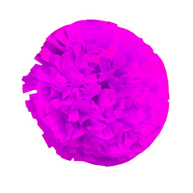 adorno de papel picado flor de muerto bugambilia 50 piezas artemex Paquete de 50 flores papel picado color bugambilia, vista cenital de una flor circular de 11 cm de diámetro con capas caladas a mano y tiras recortadas; ideal para decorar altares, guirnaldas o centros de mesa.