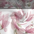 thumbnail image 6 of Pink Flowers Cloth Napkins, Spring Watercolor Botanical Floral Leaf Plant Washable and Reusable Dinner Napkins Set of 4, Table Napkin for Kitchen Party Birthday Wedding Hotel Housewarming 20"x20", 6 of 9