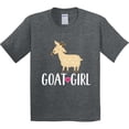 thumbnail image 3 of Inktastic Goat Girl Farm Animal Youth T-Shirt, 3 of 5