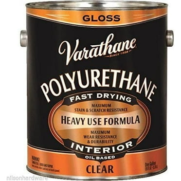 2 Gal Varathane Clear Gloss Interior Wood Furniture Cabinet Polyurethane 9031