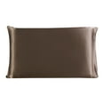 thumbnail image 1 of Funda de almohada de seda de lujo para pieles sensibles, funda de almohada 100 % seda transpirable con retención de humedad y reducción de arrugas faciales, protege el cabello, para todo tipo de, 1 of 5