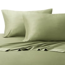 Super Soft Deep Pocket Bamboo Sheets Cotton Blended 300TC by Royal Tradition- Queen - Sage