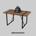 thumbnail image 6 of Modern Dining Table 5-Piece Kitchen Table Set for 4, 55 Inch Rectangular Wood Dining Table with 4 Suede Chairs for Kitchen, Dining Room, 6 of 9
