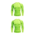 thumbnail image 2 of Guardurnaity Ropa interior térmica para hombre, mallas deportivas para esquiar, correr, capas base cálidas, camisetas de manga larga, ropa Type1 NO1, 2 of 6