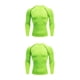 thumbnail image 2 of Minnieouse Men Thermal Underwear Sport Tights Running Tops Sleeve Long Clothes Sportswear for Motorcycle Fitness Bodybuilding Type1 NO1, 2 of 6