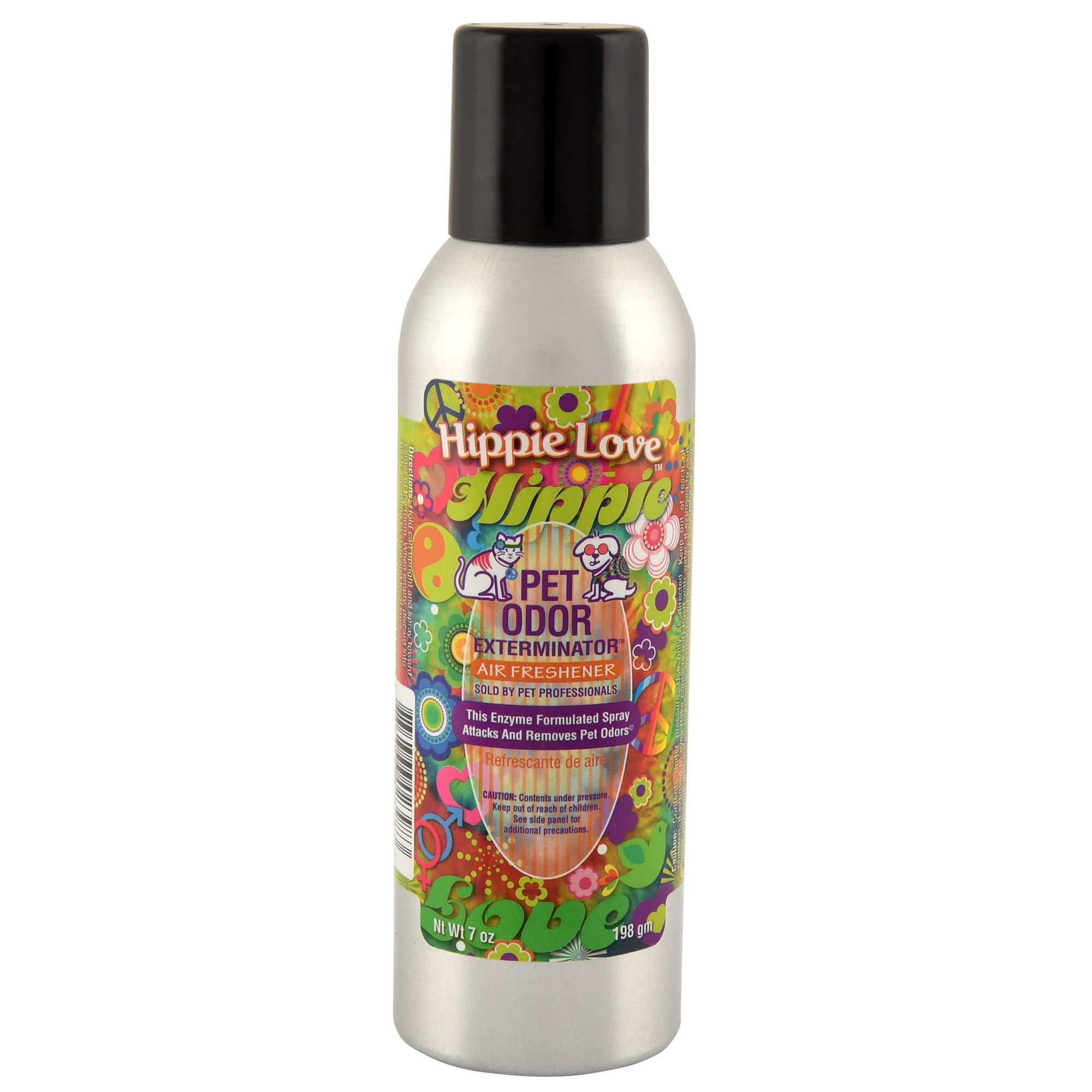 **Pet Odor Exterminator Spray, Hippie Love, 7 oz**