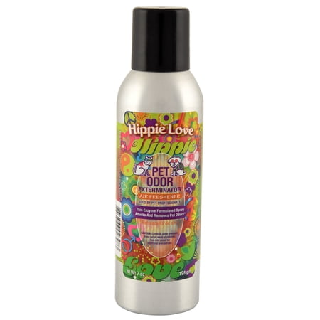 **Pet Odor Exterminator Spray, Hippie Love, 7 oz**