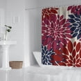 thumbnail image 2 of Waterproof Bohemian Shower Curtain 72x72 Inch Boho Style Polyester Unique Shower Curtain for Bathroom Hotel Home Decor with 12 Plastic Hooks, 2 of 5