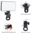 thumbnail image 1 of Luz LED RGB para Selfies para TeléFono, BateríA de 3000Mah, Luz de Relleno de VíDeo Recargable, Luz de VíDeo PortáTil con 3 Modos de IluminacióN, 1 of 5