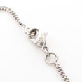 thumbnail image 5 of Pre-Owned CHANEL Coco Mark Necklace, Stainless Steel, Women's, Silver (Good), 5 of 7