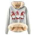 thumbnail image 1 of WILLBEST Sudadera Deportiva para Mujer, Estilo Navideño Informal, con Capucha Gruesa XXX-Grande, 1 of 4