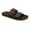 Chocolate, variant on Adult Male Trestles Trek Slide Sandals, Color: Chocolate, Size: 09 (TTS24-201-09)