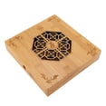 thumbnail image 4 of Gseagtia Drawer Type Carved Lightproof Dust-proof Natural Bamboo Storage Box for Tea Cake, 4 of 8