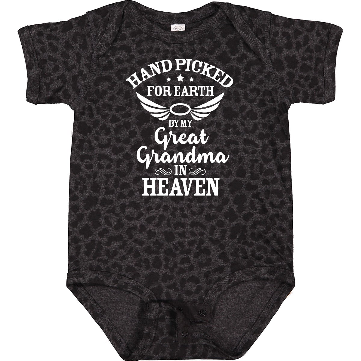 Inktastic Handpicked for Earth by My Great Grandma in Heaven Boys or Girls Baby Bodysuit