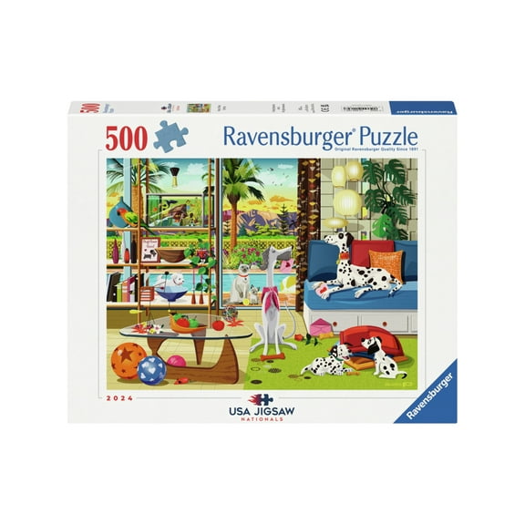 Pets of Palm Springs 500-Piece Puzzle