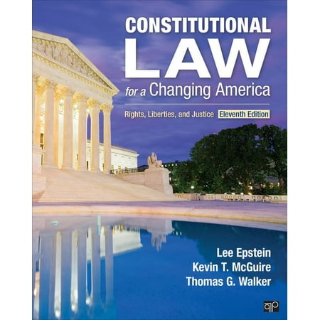 UPC: 9781544391250 | Constitutional Law for a Changing America: Rights  Liberties  and Justice: Constitutional Law for a Changing America: Rights  Liberties  and Justice (Paperback)