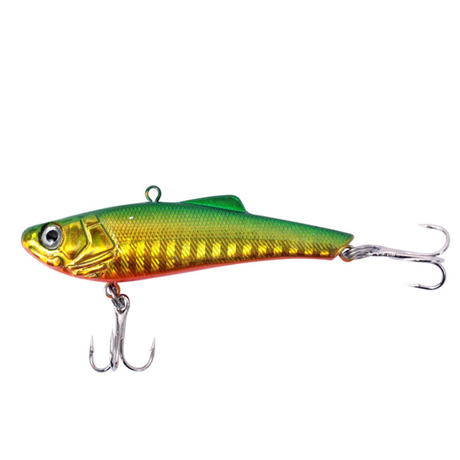 Sanwood Fishing Lure 3d Fisheye Abs Strong Simulation Sharp Tip Artificial Bait With Strengthen Triple Hooks For Sea Walmart Com