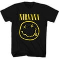 thumbnail image 1 of Nirvana Unisex T-Shirt Yellow Happy Face, 1 of 3