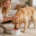 thumbnail image 5 of Dog Slow Food Bowl, Floating Water Bowl, Anti-Splash Pet Dish, Moisture-Proof Dog Feeding Bowl, Non-Tip Design for Small and Medium Dogs, 18 oz Capacity, 5 of 7