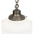 thumbnail image 5 of Meyda 158020 16 in. Revival Schoolhouse with Traditional Globe Pendant, Antique Brass, 5 of 5