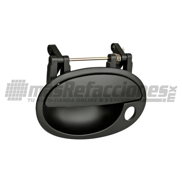 Manija Puerta Exterior HUSHAN Corsa 2000 al 2008 Delantera Izquierda/Piloto Negro