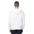 thumbnail image 2 of Threadfast Apparel Unisex Precision Fleece Hoodie - WHITE - L, 2 of 3