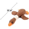 thumbnail image 3 of Dog Toys for Strong Aggressive Chewers Indestructible Small Breed and Squeaky Goose for Small Medium Dogs Coffee, 3 of 4
