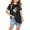Black, variant on Lisbinx Girls T Shirts Loose Fit Graphic Tops Round Neck Short Sleeve Tee Tops for Children