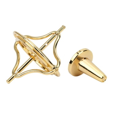 Stainless Steel Bright Relieve Gyroscope, Decompression Toy, Stress Relief Adult Gyroscope Toy For Adult Kids Gold