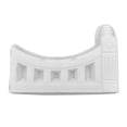 thumbnail image 2 of molde de plástico para jardín Yeso de hormigón de cemento Reutilizable s de vertido de césped Adorno de macizos de blanco Los 62x42x6cm, 2 of 7