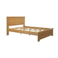 thumbnail image 3 of K/D Queen Bed Panel 7 slats w/ metal support bar, Pecan, 3 of 9