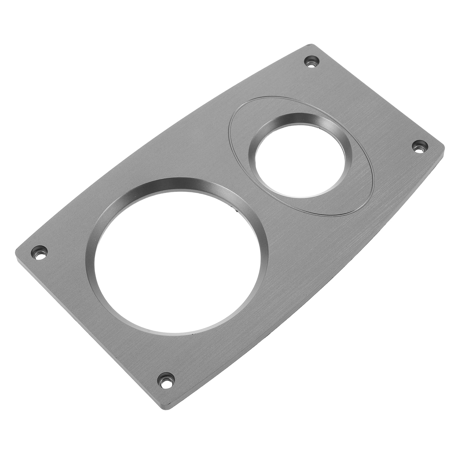 YUNLIGHTS Speaker Front Panel with Mounting Ring Dark Grey Plastic Replacement for Subwoofer