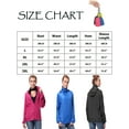 thumbnail image 2 of DODOING Ultra Thin Zip Up Casual Jackets Sunscreen Hooded Coat Windproof Rainproof Windbreaker Top for Men/Women, 2 of 8