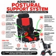 thumbnail image 2 of Pediatric & Special Needs Power Wheelchair with Advanced Positioning Support, Weighs Only 45 lbs, Holds 265 lbs, Foldable Airline Approved, 2 of 11