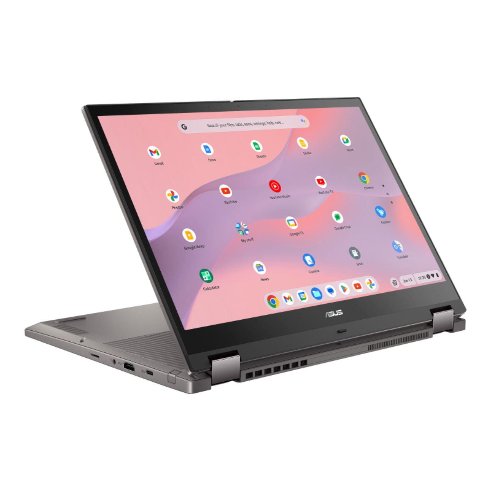 Restored ASUS Chromebook CX34 14" WUXGA Intel Core i5-1235U 1.3 GHz 16GB 256GB SSD Intel Iris Xe Graphics ChromeOS Laptop, Zinc (Refurbished)