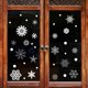 thumbnail image 3 of Pegatinas de pared con copos de nieve navideños, pegatinas decorativas para escaparates, pegatinas creativas para puertas de armarios de cristal, 3 of 3