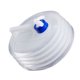 thumbnail image 5 of Contenedor de agua PE Pesca Bolsa plegable Tanque para beber Práctico para llevar 3/5/8/10/15L Prensa y flujo Botella de senderismo para ahorrar Kits de desorden para acampar blanco azul 3L Eigraketly HW5645-01, 5 of 6