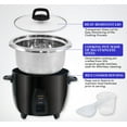 thumbnail image 6 of Elite Cuisine 10 Cup Rice Cooker with Stainless Steel Pot, 6 of 6