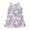 Light Purple, variant on Landzoo One Girl's Flower Beach Swim Cover Up Summer Sleeveless Tank Dresses Beautiful Casual Cozy Girl's Dress 4-5 Years