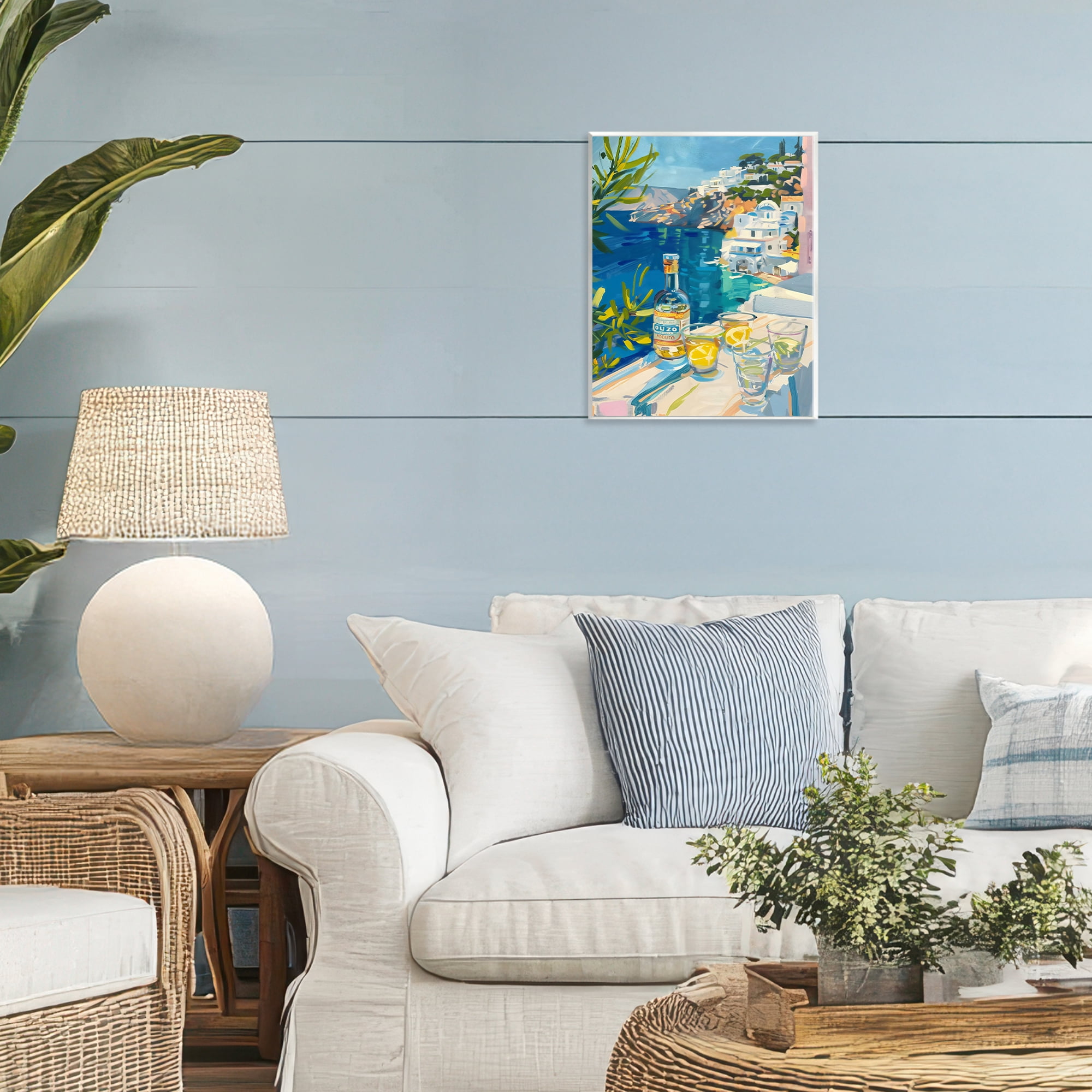 Stupell Industries Drink By The Sea Balcony Wall Plaque Art, design by The Prints Vibe