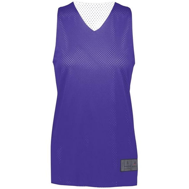ASI 163.450.XL Chandail Jersey 2.0 Réversible en Maille Tricotée pour Femmes, Violet et Blanc - Très Grand