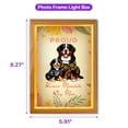 thumbnail image 5 of Happy Mother's Day Proud Bernese Mountain Dog Mom Acrylic Plaque with Wood Photo Frame Box Berner Lover Gifts Light Box - 03003, 5 of 5