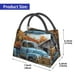 thumbnail image 2 of Fotbe Rustic Vintage Truck Autumn Bolsa Térmica Portátil con Estampado, Bolsa de Entrega de Alimentos Aislada, Bolsa Reutilizable de Gran Capacidad para Comidas y Supermercado, 2 of 6