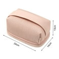thumbnail image 4 of Cosmetic Bag Double Layer Smooth Zipper Solid Color Multipurpose Large Capacity Toiletry Bag Makeup Organizer for Outdoor, 4 of 11