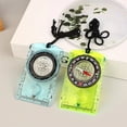 thumbnail image 3 of Hioecau Outdoor Compass with Magnifier Ruler Scale Camping Hiking Backpacking Survival Orienteering Compass Navigation Tool, 3 of 7