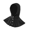 thumbnail image 4 of Toalla con capucha para cuello y rostro para entrenamiento, para hombres y mujeres, fitness al aire libre. Negro, 4 of 8