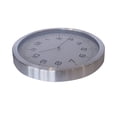 thumbnail image 4 of Reloj de Pared Silencioso de 35cm de Diámetro con Carátula Blanca y Marco de Metal / Números Arábigos y Manecillas Negras, 4 of 6