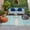 LightBLue Beige, variant on Yellow Beige Striped Outdoor Rug 5x7 Ft, Non Slip Washable Area Rug, Modern Farmhouse Retro Lines Patio Rugs Carpet Runner, Large Floor Mat for Indoor/Outdoor Deck Porch Camping